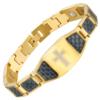 Men's Stainless Steel Magnetic Therapy Custom braclet - Image 2