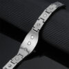 Men's Stainless Steel Magnetic Therapy Custom braclet - Image 5